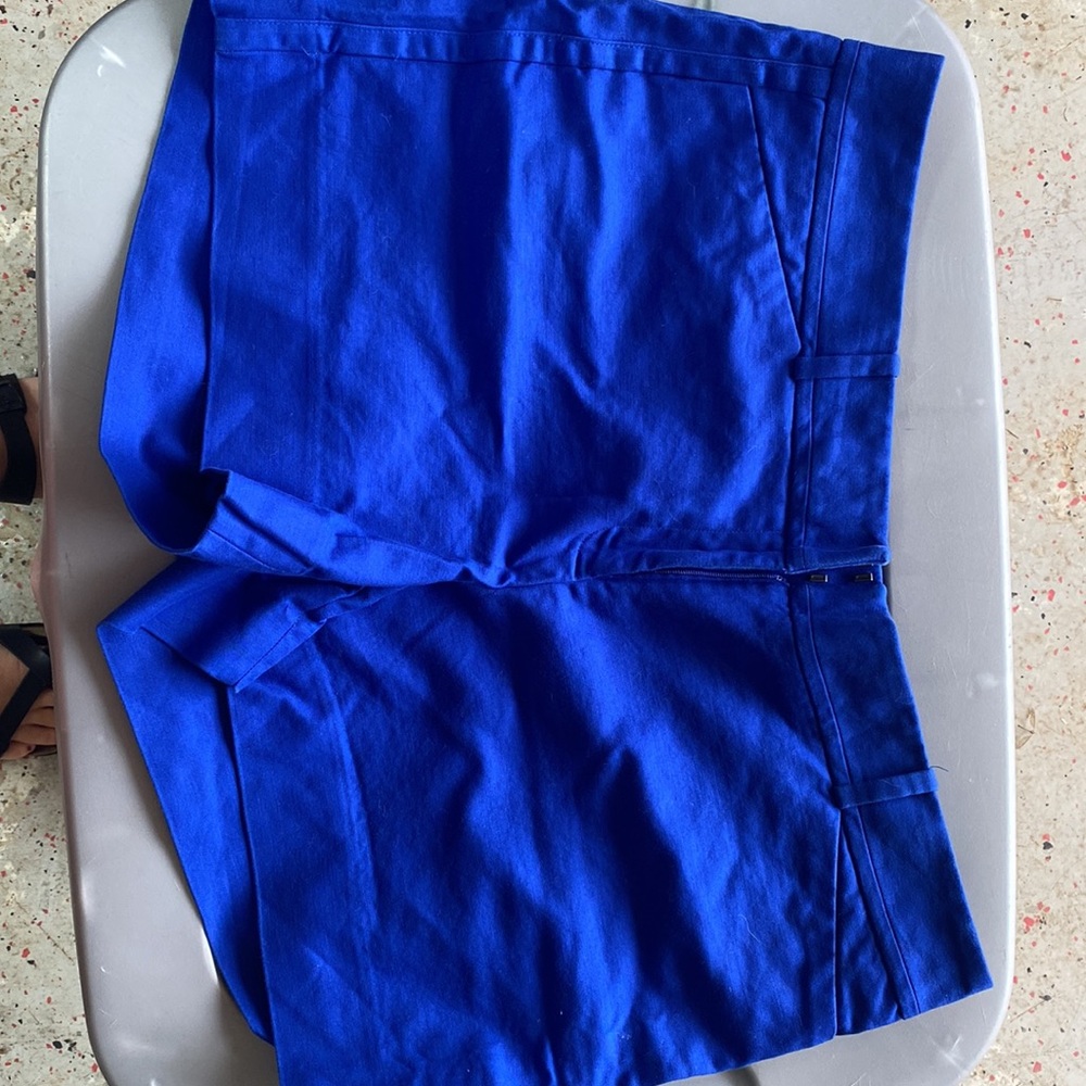 The limited size 14 blue shorts